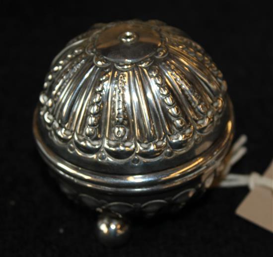 Silver string box